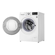 LG WiFi connected | 9kg | Washing Machine | 1560 rpm | Auto Dose | AI DD™ | Direct Drive™ | Steam™ | TurboWash™360 | White, F6V909WTSA