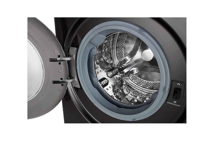 LG 10.5kg Washing Machine AI DD™, Black Steel, F6V910BTSA
