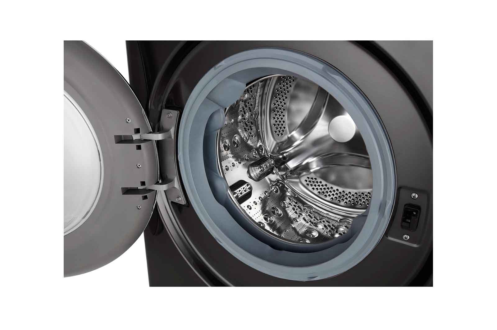 LG 10.5kg Washing Machine Black Steel AI DD™, F6V910BTSA