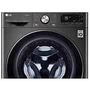 LG 10.5kg Washing Machine Black Steel AI DD™, F6V910BTSA