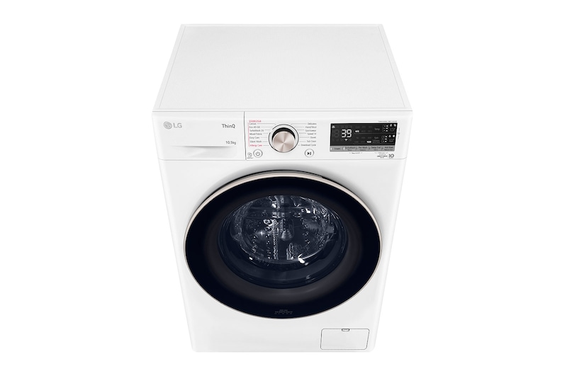 LG 10.5kg Washing Machine AI DD™, White, F6V910RTSA