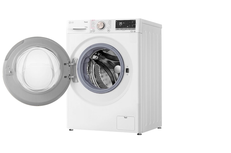 LG 10.5kg Washing Machine AI DD™, White, F6V910RTSA
