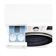 LG WiFi connected\t| 10.5kg | Washing Machine | 1560 rpm | Auto Dose | AI DD™ | Direct Drive™ | Steam™ | TurboWash™360 | White , F6V910RTSA