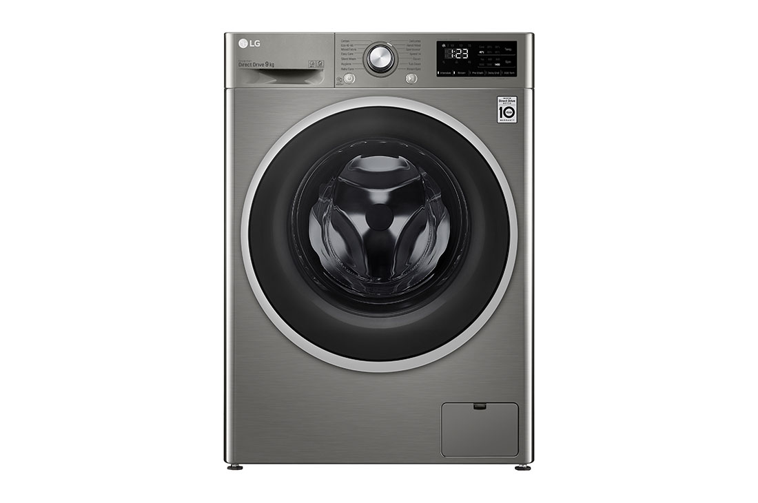 LG 9kg Washing Machine Graphite AI DD™, FAV309SNE
