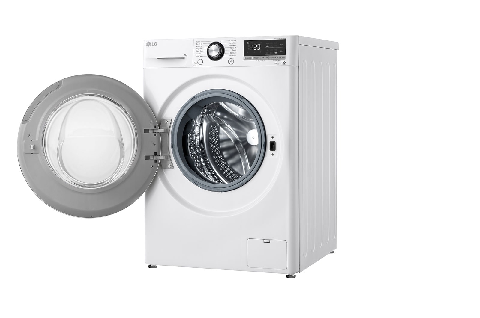 LG 9kg Washing Machine White AI DD™, FCV309WNE