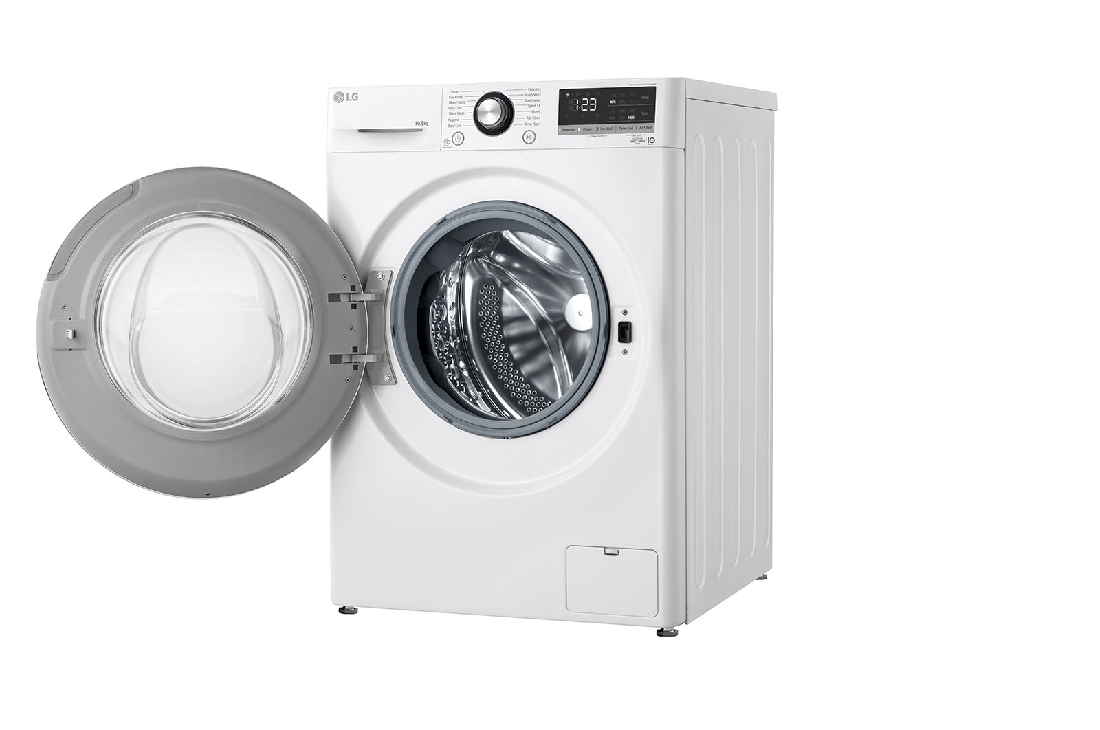 LG 10.5kg Washing Machine White AI DD™, FCV310WNE