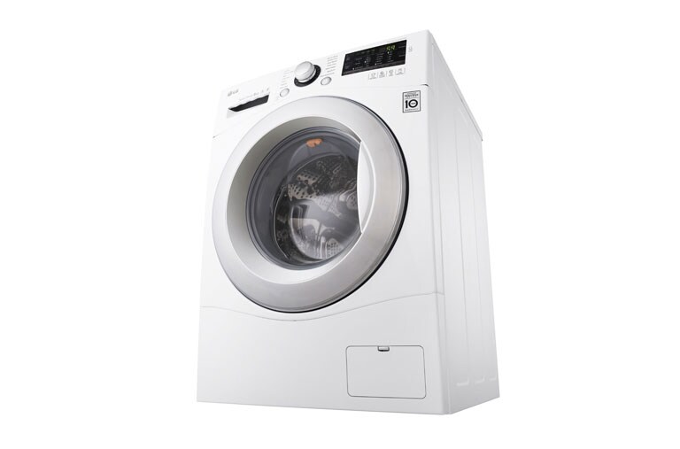 LG 8kg 6 Motion DD Washing Machine With Stylish Chrome Door, FH2A8TDN2