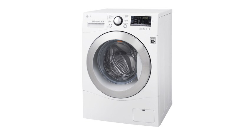 LG 8kg 6 Motion DD Washing Machine With Stylish Chrome Door, FH2A8TDN2