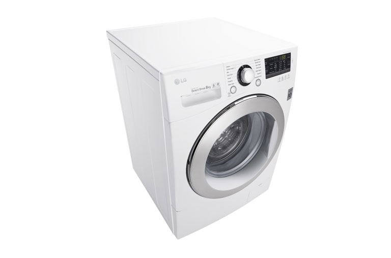 LG 8kg 6 Motion DD Washing Machine With Stylish Chrome Door, FH2A8TDN2