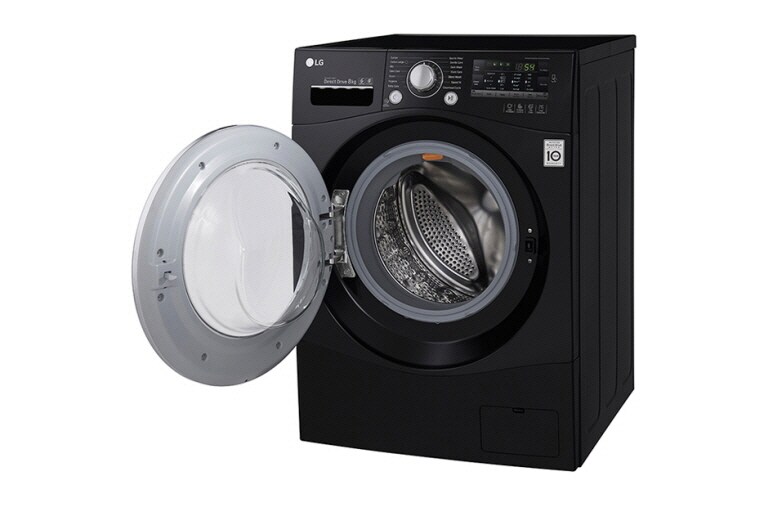 LG 8kg 6 Motion DD Washing Machine With Stylish Chrome Door, FH2A8TDN8
