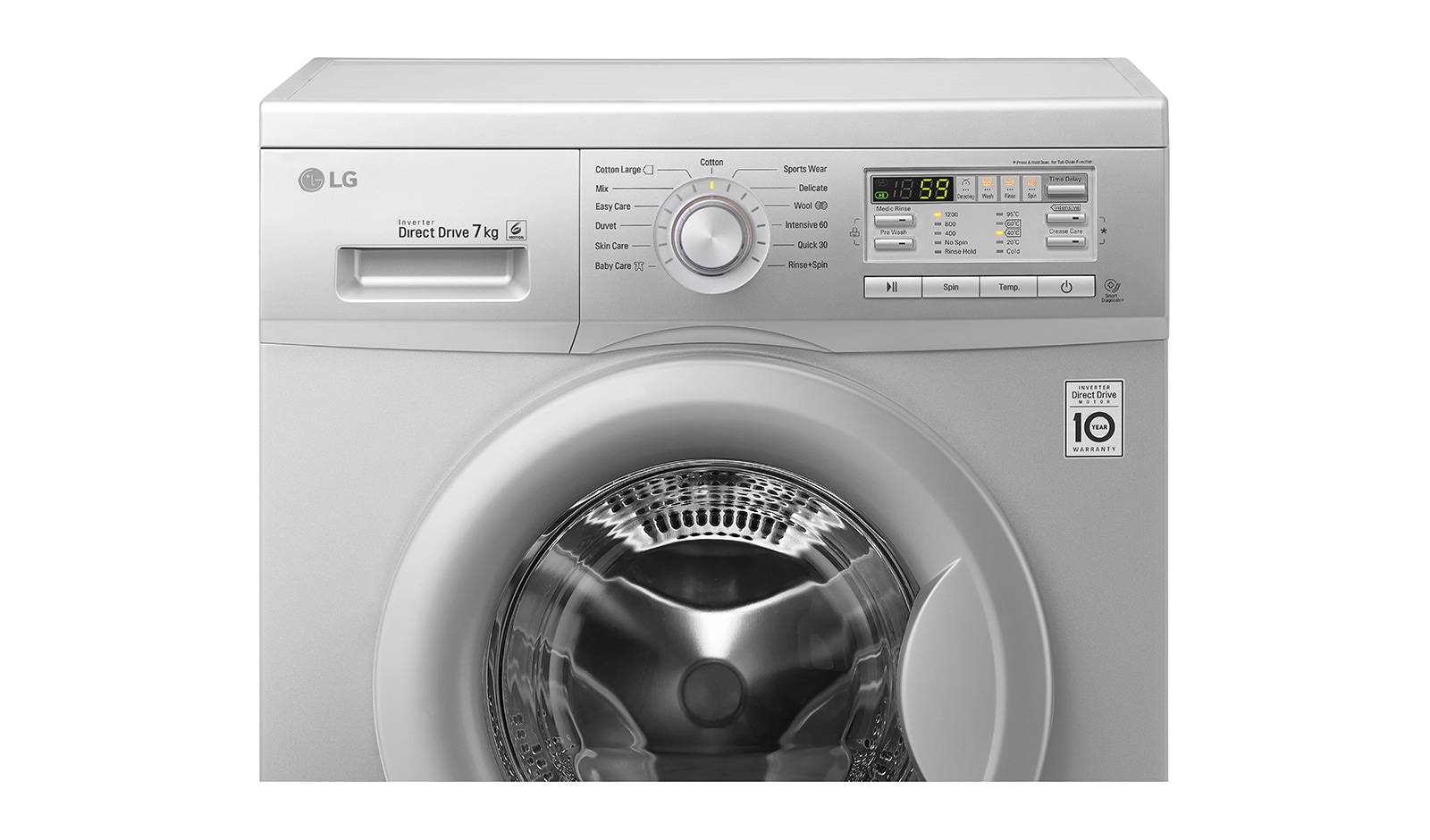 LG 7KG 6 Motion DD Washing Machine, FH2B8QDA5