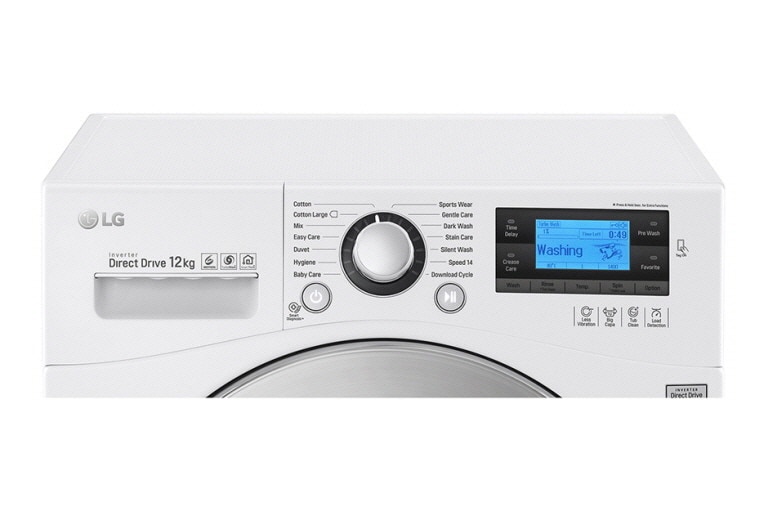 LG 12kg 6 Motion DD Washing Machine with TurboWash™, FH495BDN2