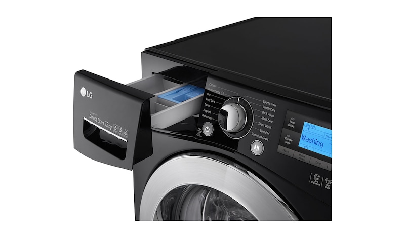 LG 12 KG Washing Machine with Turbowash™ technology and Smart ThinQ™ connectivity, FH495BDN8