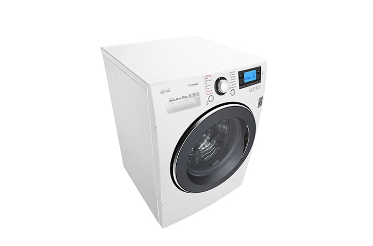 LG 12KG Washing Machine with True Steam™ and Turbowash™ technology, FH495BDS2