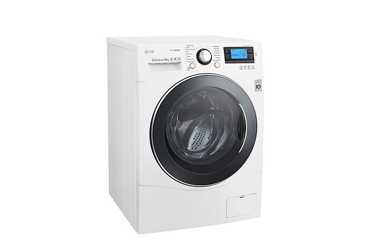 LG 12KG Washing Machine with True Steam™ and Turbowash™ technology, FH495BDS2