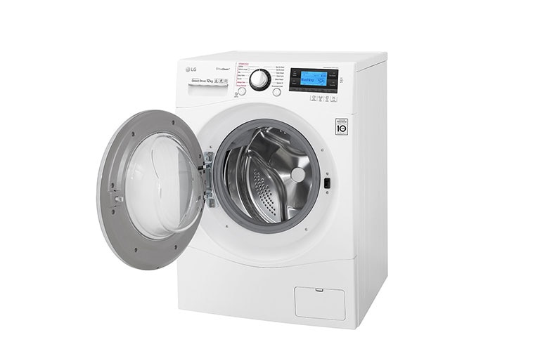 LG 12KG Washing Machine with True Steam™ and Turbowash™ technology, FH495BDS2