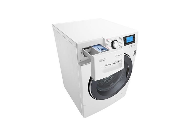 LG 12KG Washing Machine with True Steam™ and Turbowash™ technology, FH495BDS2