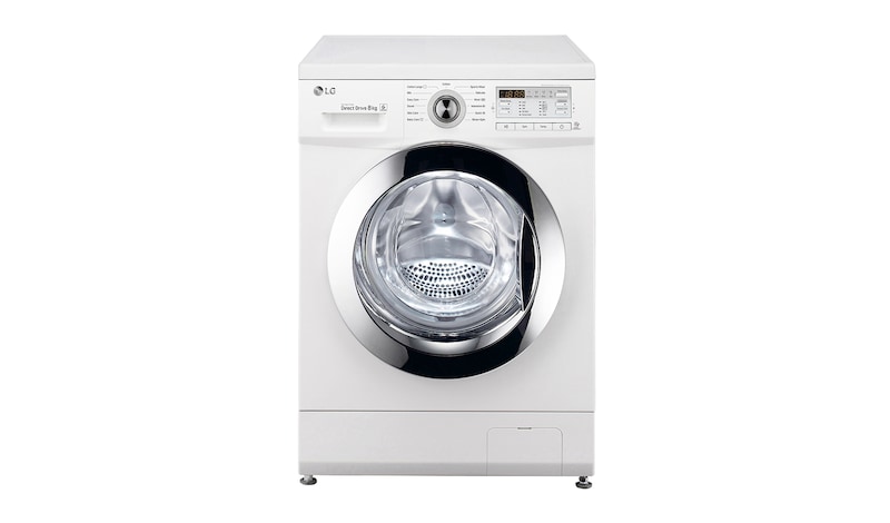 LG 8kg 6 Motion Direct Drive Washing Machine, FH496TDAD