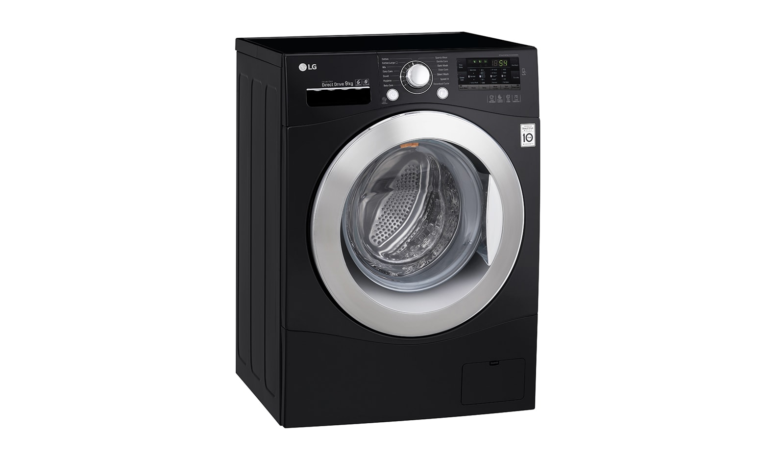 LG 9kg 6 Motion DD Washing Machine With Stylish Chrome Door, FH4A8FDN8