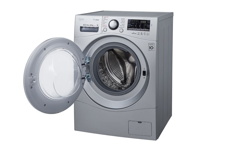 LG 10kg 6 Motion DD Silver Washing Machine, FH4A8JDS4