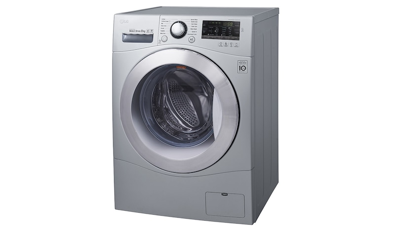 LG 8kg 6 Motion DD Washing Machine With Stylish Chrome Door, FH4A8TDN4