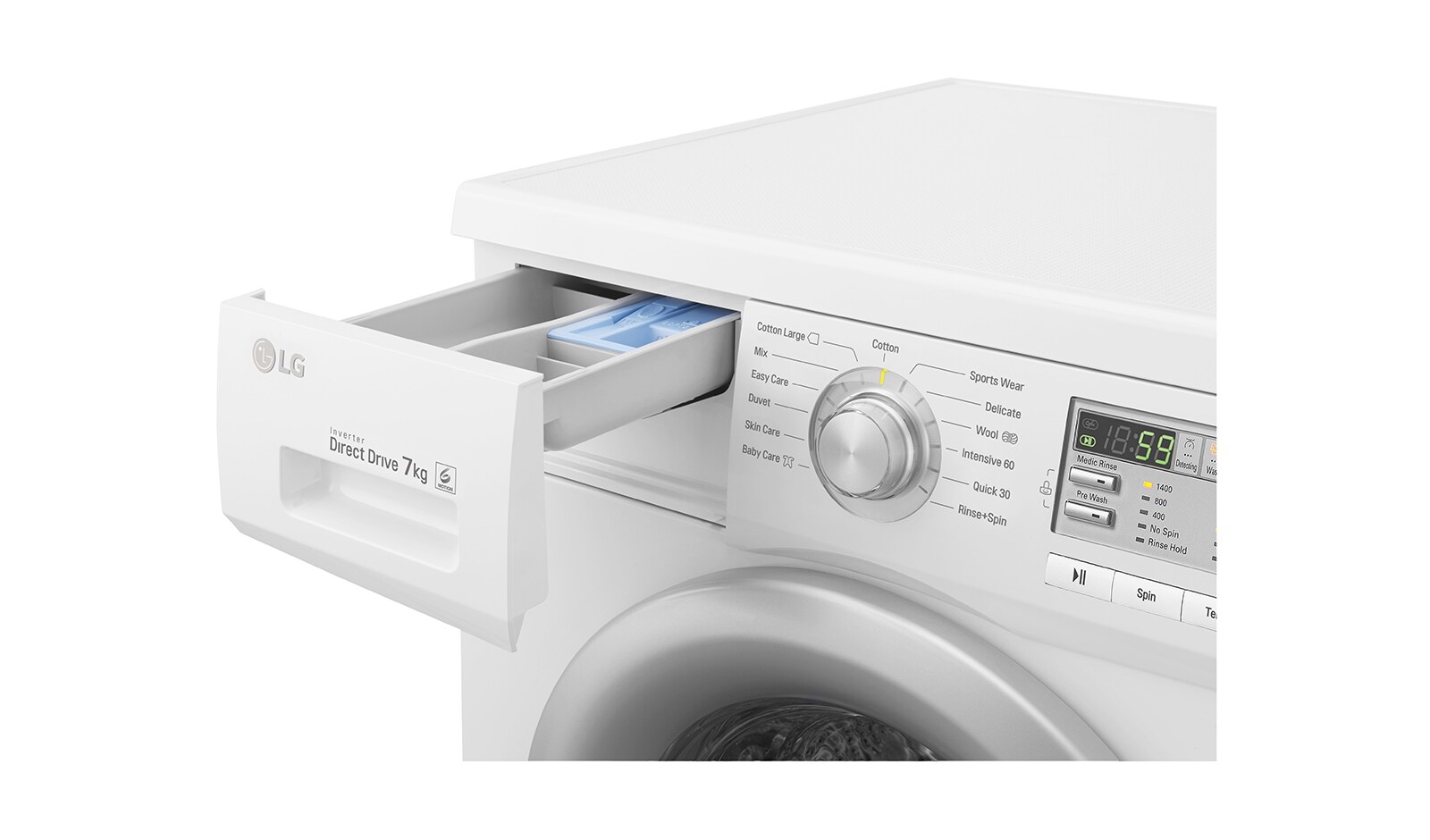 LG 7KG 6 Motion DD Washing Machine, FH4B8QDA1