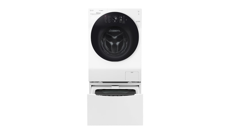LG 12+2 KG TWINWash™ Washing Machine with True Steam™ and Turbowash™ technology, FH4G1BCS2W
