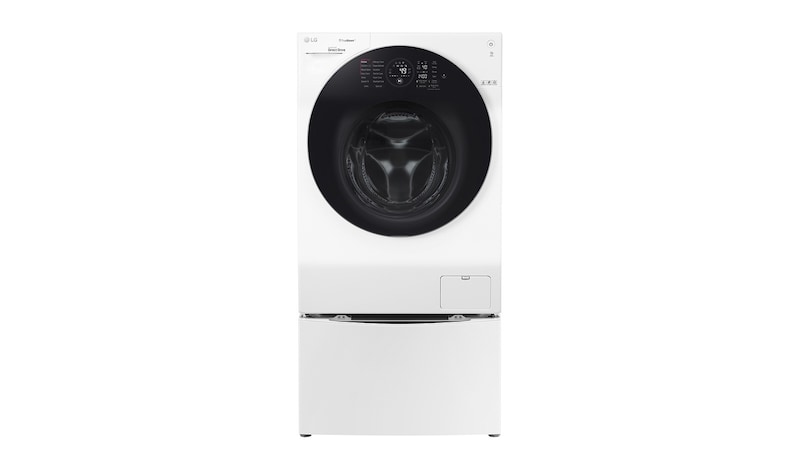 LG 12+2 KG TWINWash™ Washing Machine with True Steam™ and Turbowash™ technology, FH4G1BCS2W