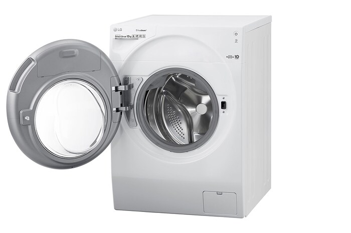 LG 12kg Washing Machine Direct Drive, White, FH4G1BCS2