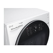 LG WiFi connected | 12kg | Washing Machine | 1360 rpm | Direct Drive™ | Steam™ | TurboWash™ | White, FH4G1BCS2