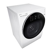 LG WiFi connected | 12kg | Washing Machine | 1360 rpm | Direct Drive™ | Steam™ | TurboWash™ | White, FH4G1BCS2