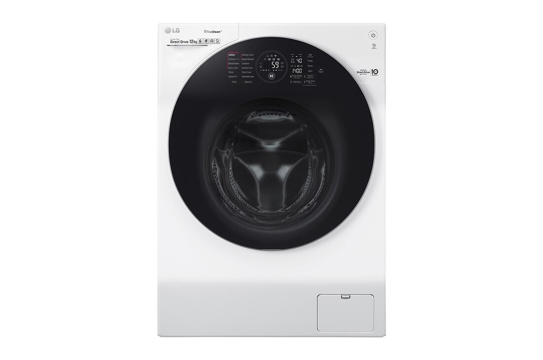 LG 12kg Washing Machine White Direct Drive, FH4G1BCS2