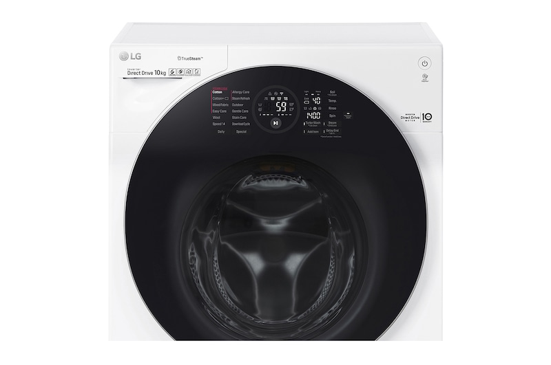LG 10+2 KG TWINWash™ Washing Machine with True Steam™ and Turbowash™ technology, FH4G1JCS2W