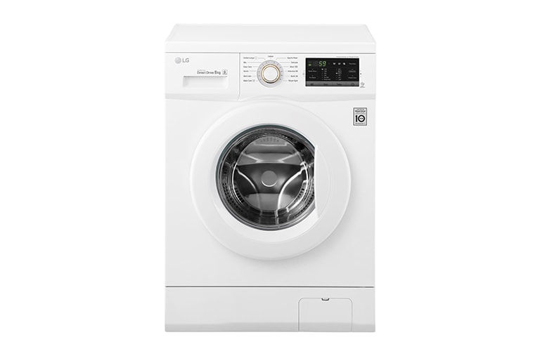 Front view of 8kg 6 Motion Direct Drive Washing Machine FH4G7TDN0