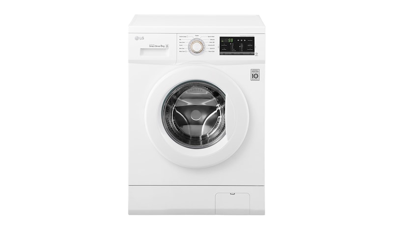 LG 8kg 6 Motion Direct Drive Washing Machine, FH4G7TDN0