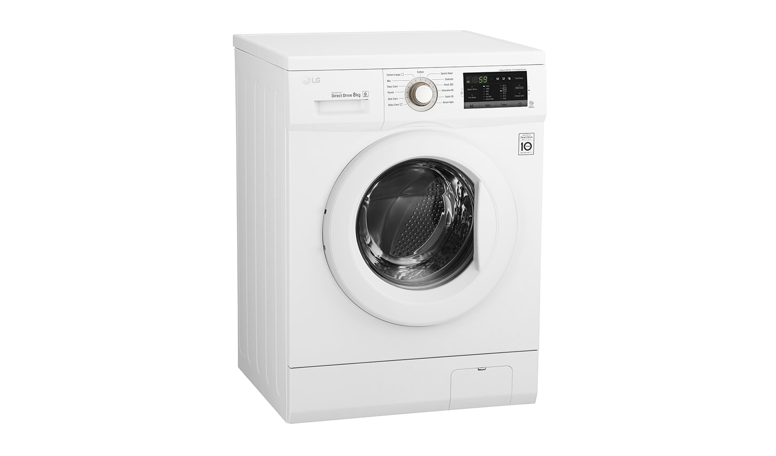 LG 8kg 6 Motion Direct Drive Washing Machine, FH4G7TDN0