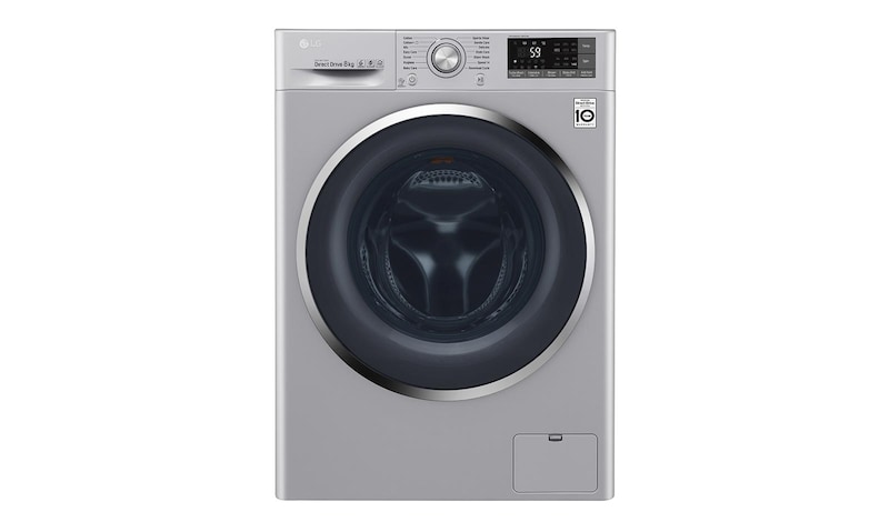 LG 8 KG Washing Machine with Turbowash™ technology and Inverter Direct Drive Motor, FH4U2TDN2L