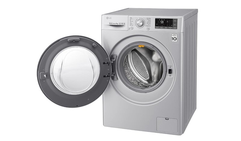 LG 8 KG Washing Machine with Turbowash™ technology and Inverter Direct Drive Motor, FH4U2TDN2L