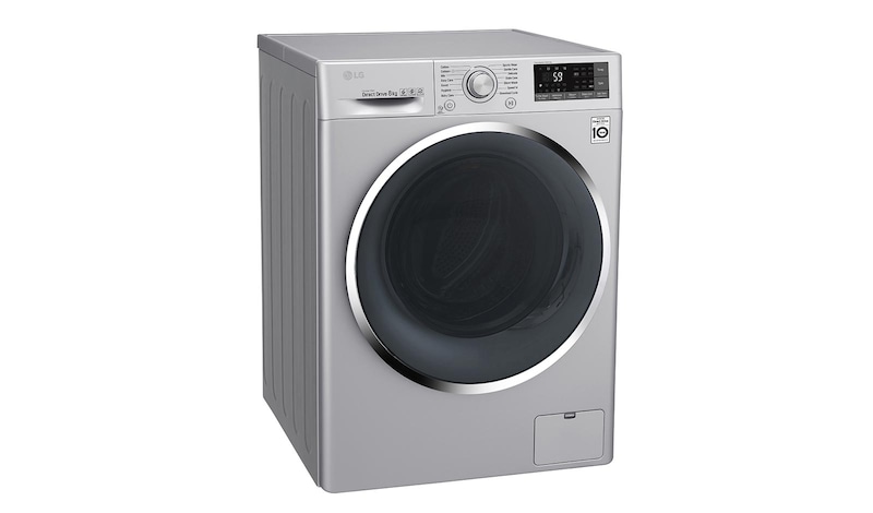 LG 8 KG Washing Machine with Turbowash™ technology and Inverter Direct Drive Motor, FH4U2TDN2L