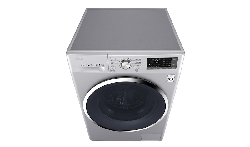 LG 8 KG Washing Machine with Turbowash™ technology and Inverter Direct Drive Motor, FH4U2TDN2L