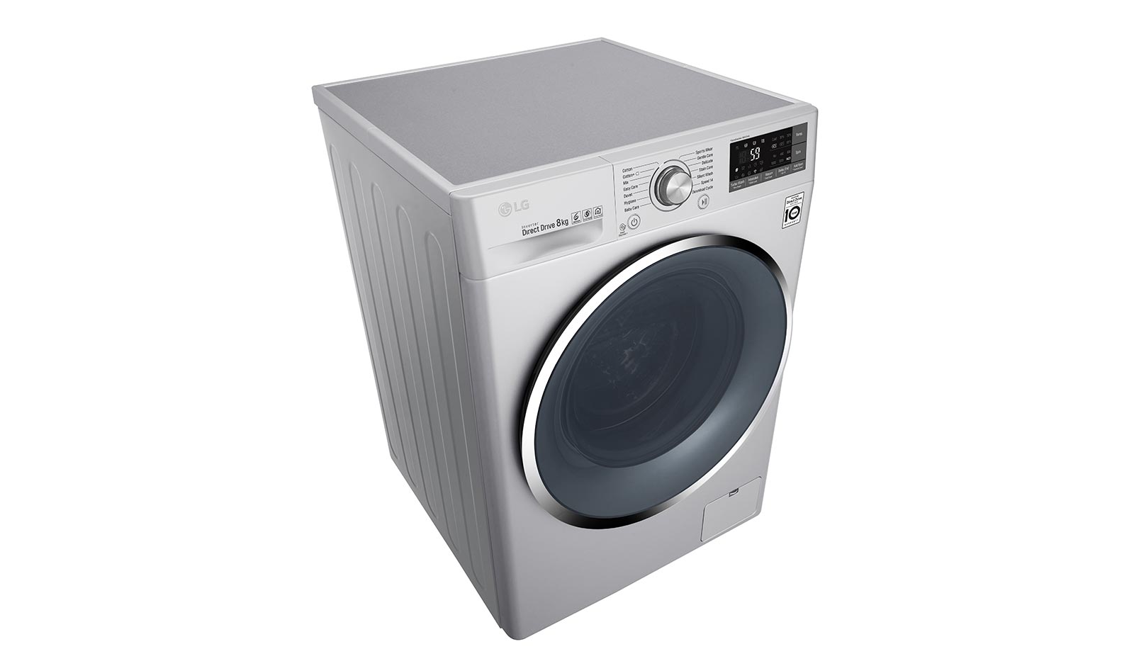 LG 8 KG Washing Machine with Turbowash™ technology and Inverter Direct Drive Motor, FH4U2TDN2L