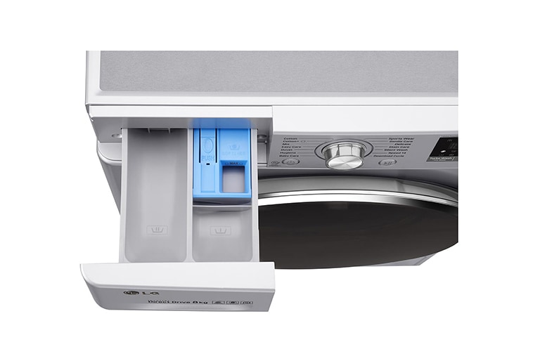 LG 8 KG Washing Machine with Turbowash™ technology and Inverter Direct Drive Motor, FH4U2TDN2L