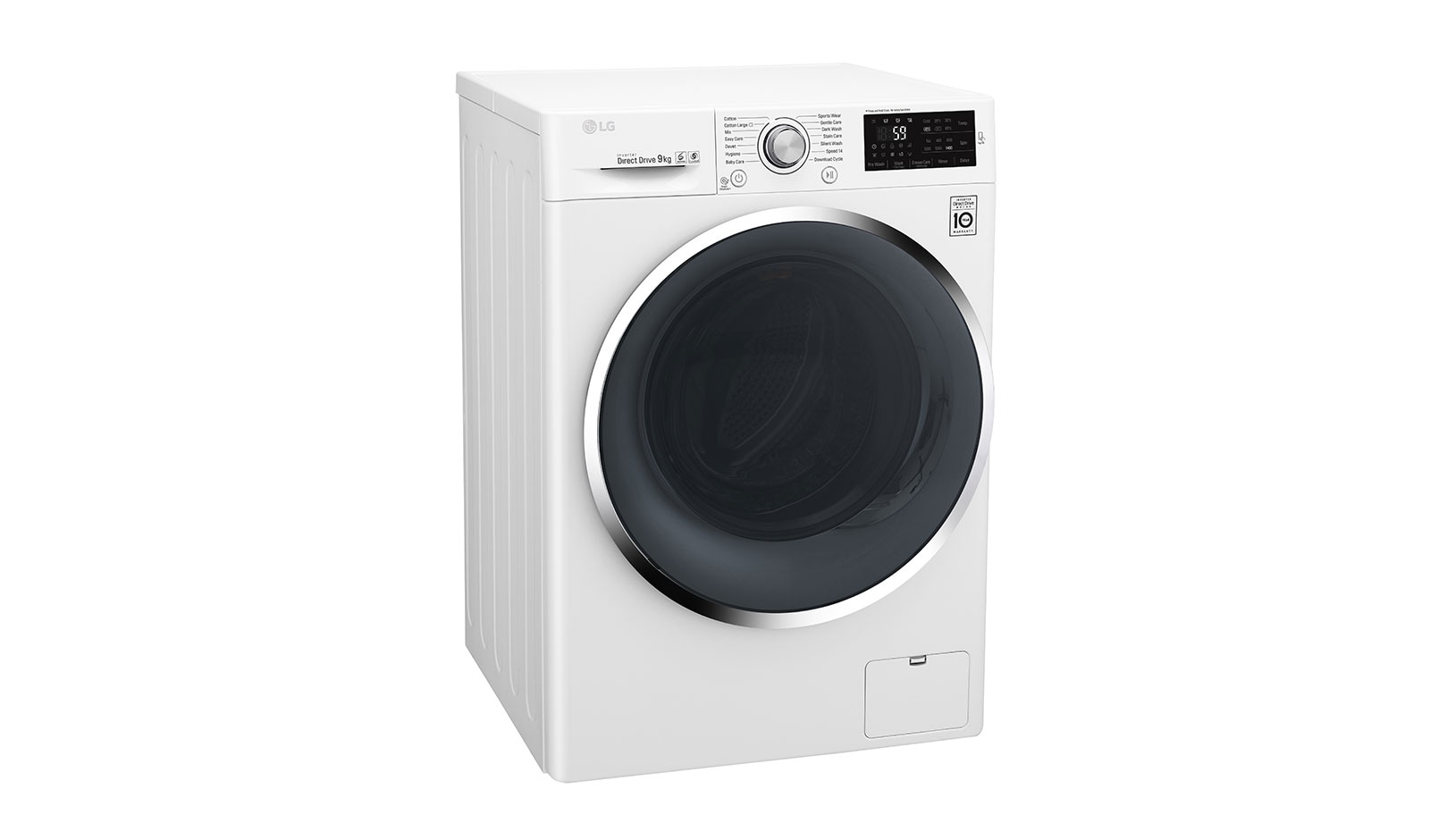 LG 9 KG Washing Machine with Turbowash™ technology and Smart ThinQ™ connectivity, FH4U2VCN2
