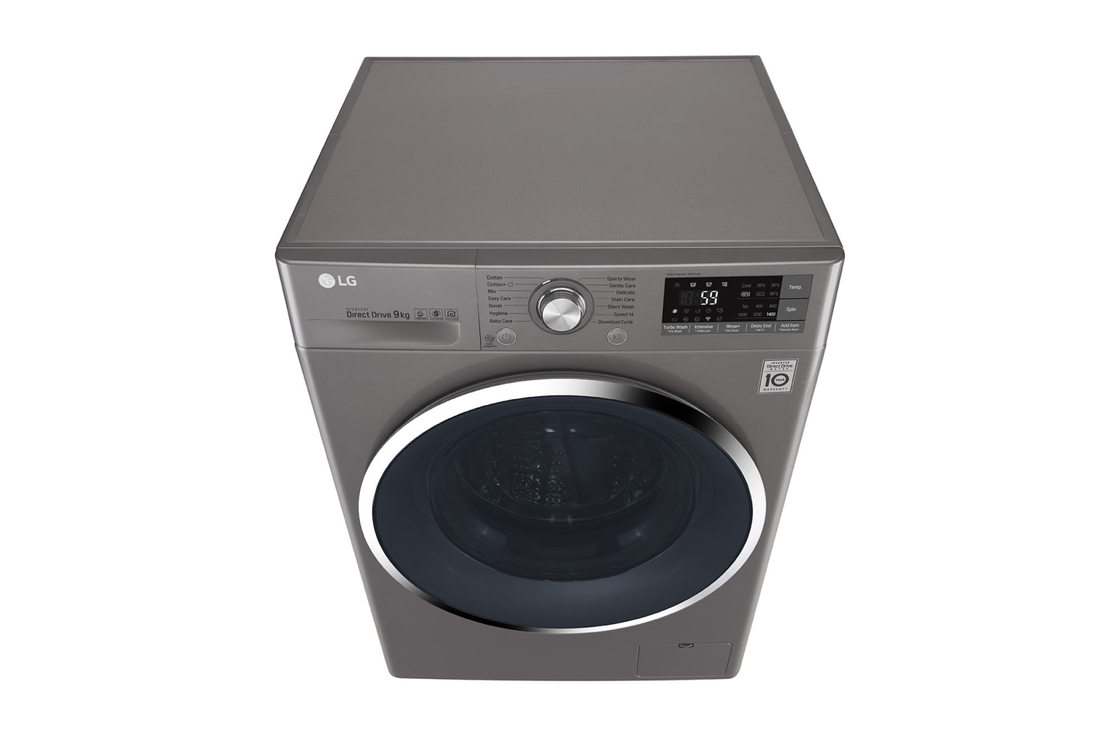 LG Direct Drive FH4U2VCN8 Smart 9Kg Washing Machine - Graphite, FH4U2VCN8