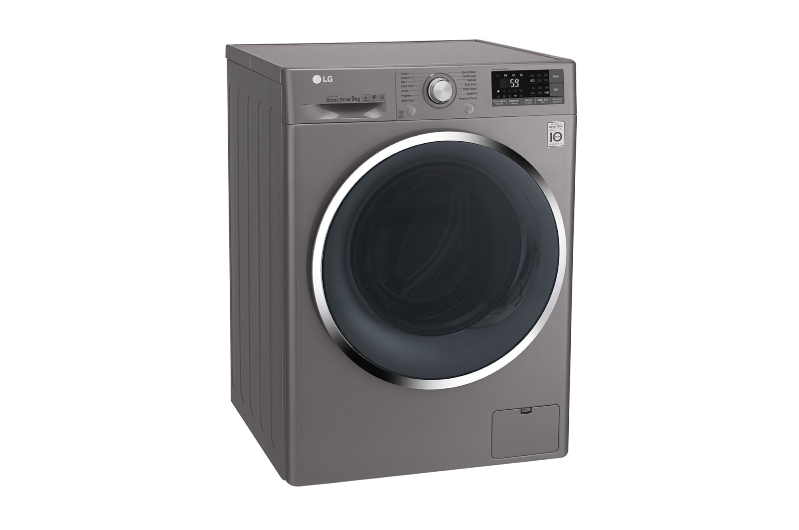 LG Direct Drive FH4U2VCN8 Smart 9Kg Washing Machine - Graphite, FH4U2VCN8