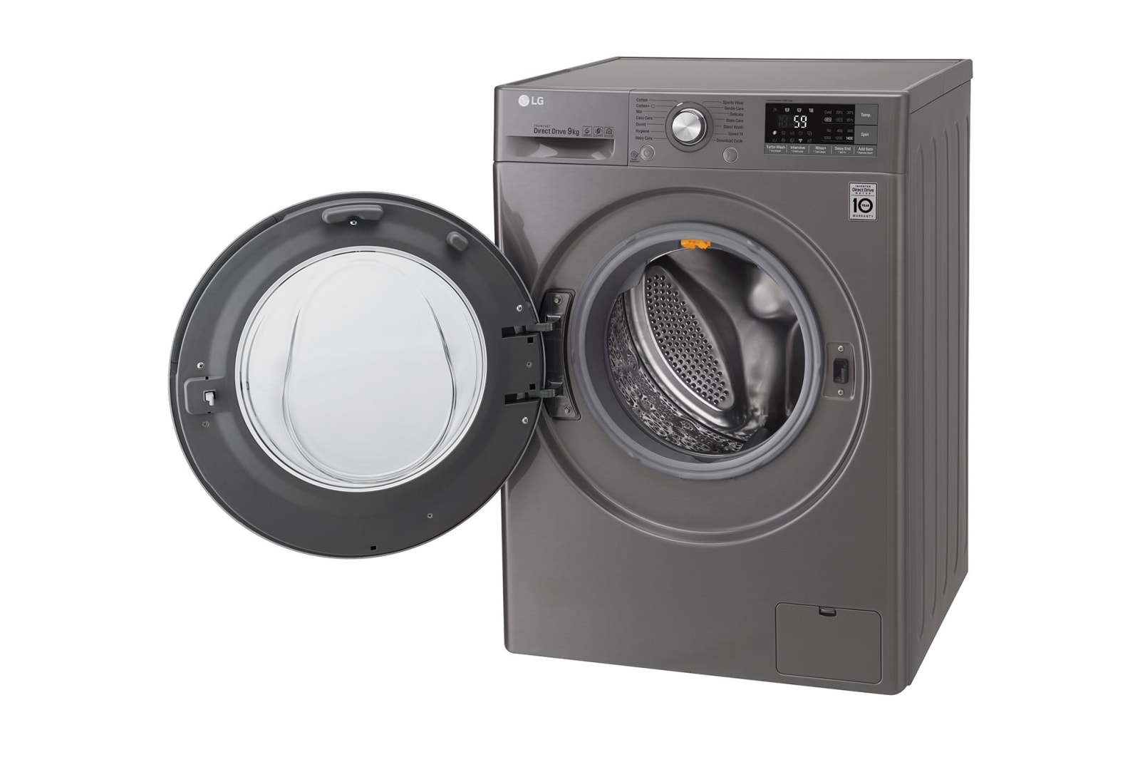 LG Direct Drive FH4U2VCN8 Smart 9Kg Washing Machine - Graphite, FH4U2VCN8