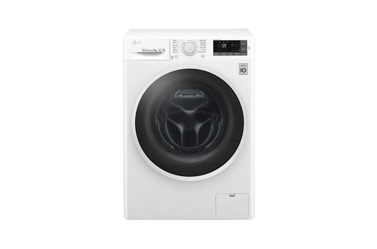 Front view of 9 KG Washing Machine with multiple Wash Programs and Smart ThinQ™ connectivity W5J6VN0WW