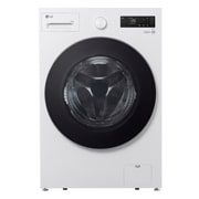 Front view of 16kg AI Direct Drive Washing Machine, White F0Z8016TWC
