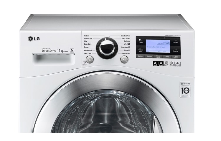LG 11kg 6 Motion Direct Drive Washing Machine, F1495KD