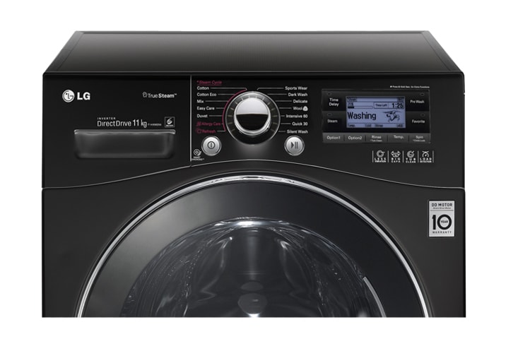 LG 11kg Steam 6 Motion Direct Drive Washing Machine, F1495KDS6
